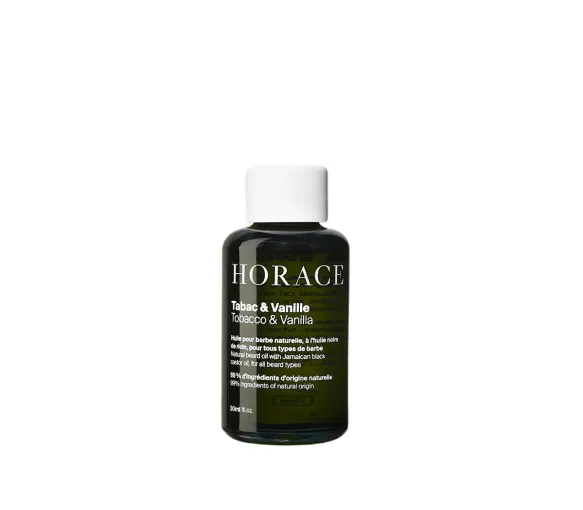Tabak- und Vanille-Bartöl Horace - 30 ml Flasche