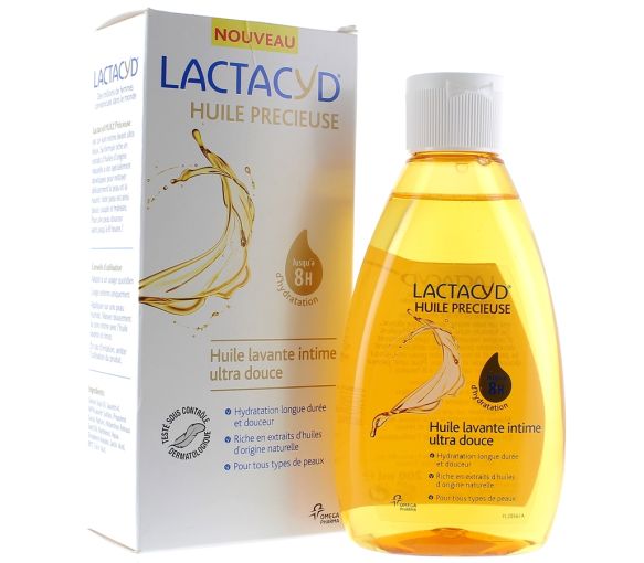 Wertvolles, ultra-sanftes Intimwaschöl Lactacyd - 200 ml Flasche