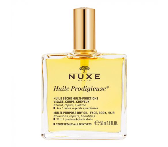 Wunderöl trockenes Öl für Gesicht, Körper und Haare Nuxe - Flasche 50 ml - image 1