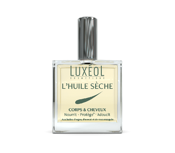 Luxéol Trockenöl für Körper und Haare - Sprühflasche mit 100 ml