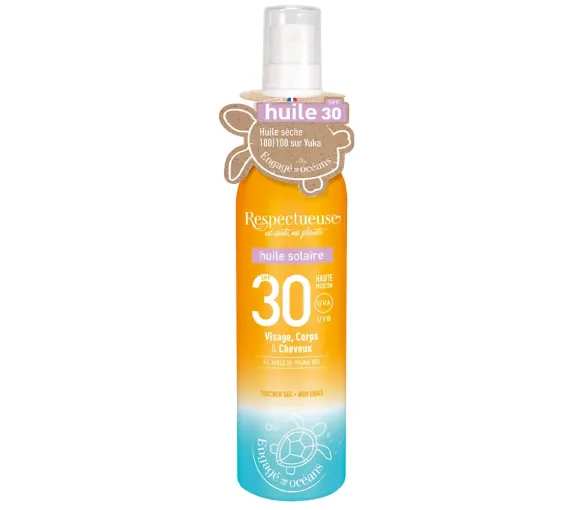 Sonnenschutzöl SPF30 respektvoll - Spray von 100 ml