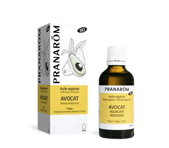 BIO Avocadoöl Pranarom - Flasche mit 50 ml