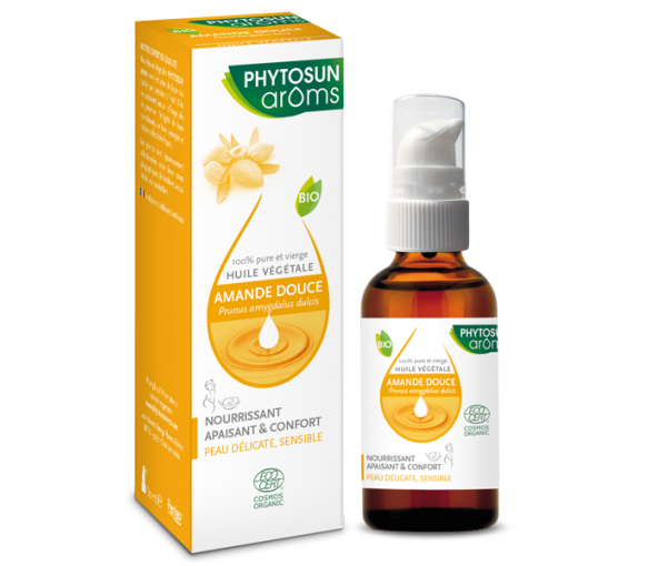 Bio Süßmandelöl Phytosun Arôms - Flasche mit 50 ml