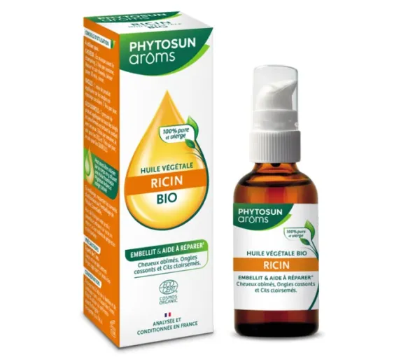 Bio-Rizinusöl Phytosun Arôms - Pumpflasche 50 ml