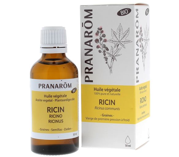 Bio-Rizinusöl Pranarôm - Flasche mit 50 ml - image 1