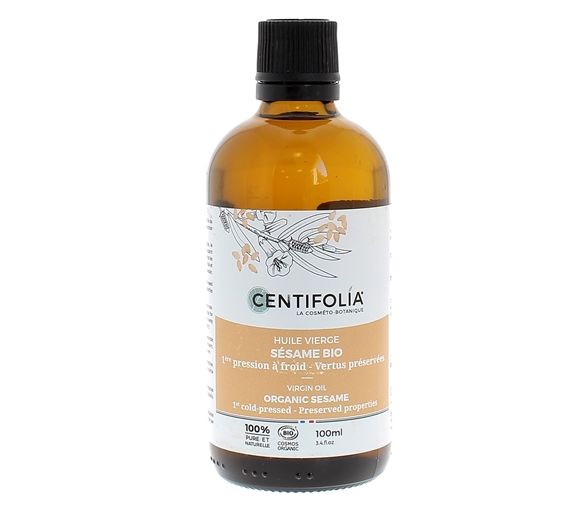 Bio Sesamöl, kaltgepresst Centifolia - Flasche 100 ml