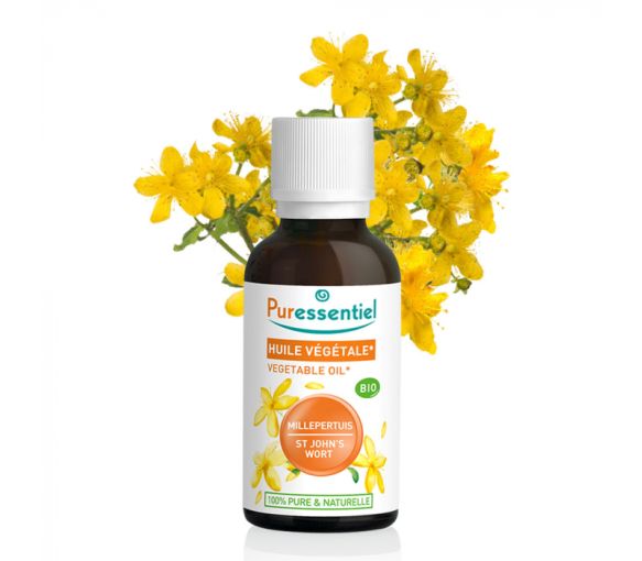 Bio-Hanföl von Johanniskraut Puressentiel - Flasche mit 50 ml