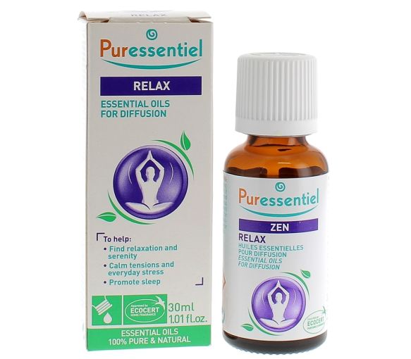 Ätherische Öle Zen zur Diffusion Puressentiel - Flasche mit 30 ml