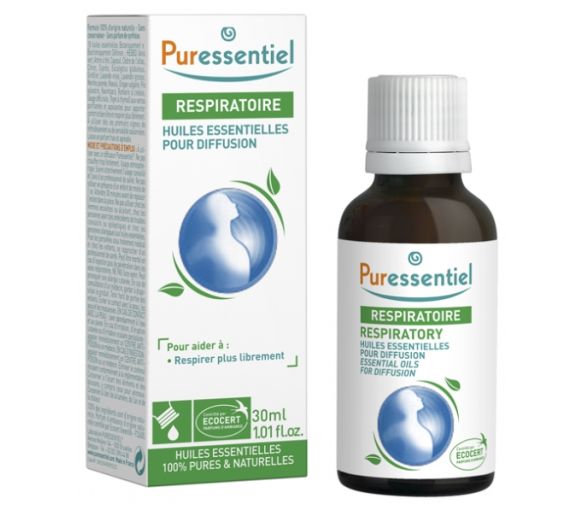 Ätherische Öle zur Diffusion Diffuse Respi Puressentiel - Flasche mit 30 ml - image 1