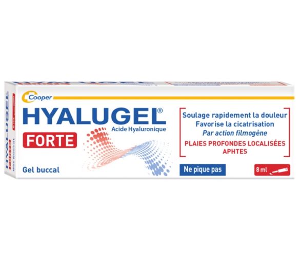 Hyalugel Forte Mundgel Cooper - Tube mit 8 ml