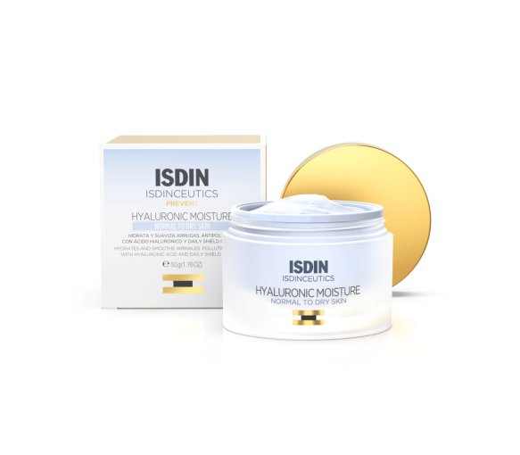 Hyaluronsäure Feuchtigkeit normale bis trockene Haut Isdin - 50 ml Tiegel - image 1