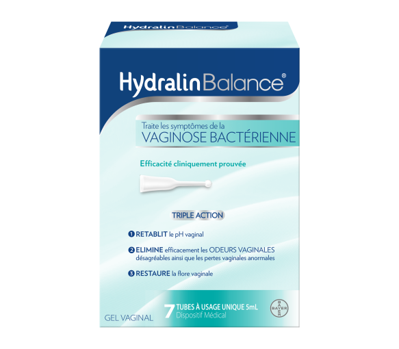 Hydralin Balance Gel vaginal gegen bakterielle Vaginose Triple Action 7 Tuben - image 1