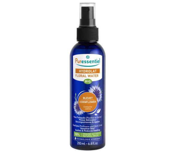 Hydrolat Blumwasser Kornblume bio Puressentiel - Spray von 200 ml