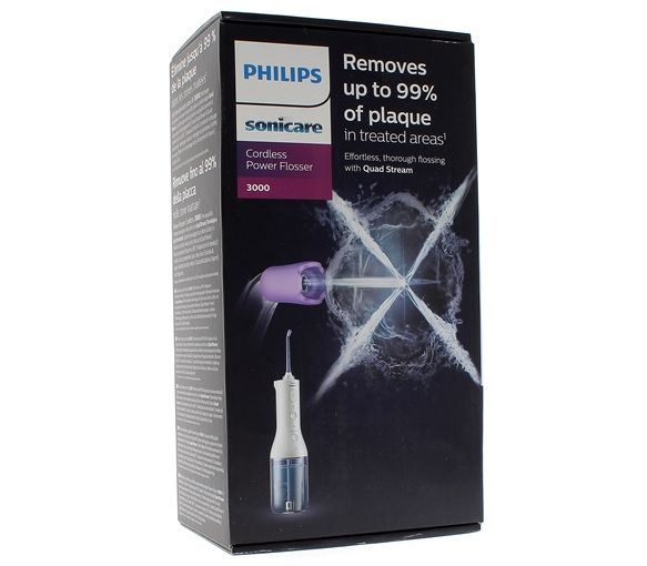 Kabelloser weißer Hydropulsator Sonicare Power Flosser 3000 Philips - ein Hydropropulsor
