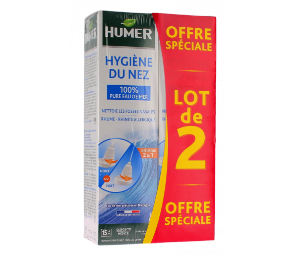 Erwachsenen Nasenpflege Humer - 2er Pack 150ml Sprays - image 1