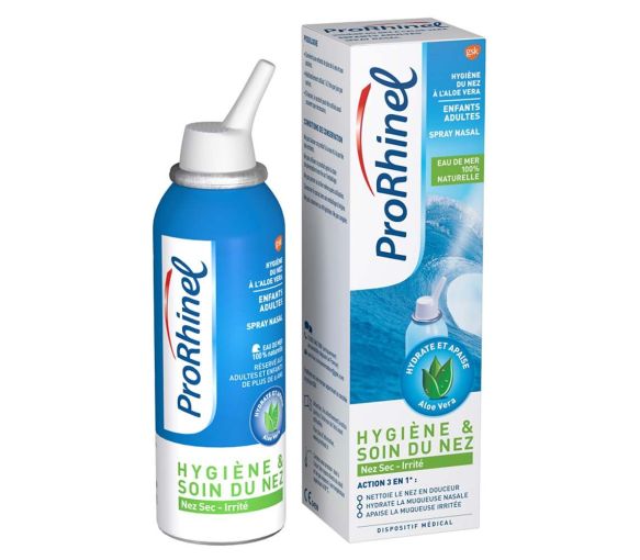 Nasenhygiene natürliche Meerwasserlösung Prorhinel - Spray mit 100 ml
