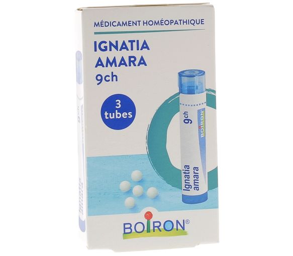 IGNATIA AMARA 9CH Granulat Boiron - 3 Röhrchen à 4 g - image 1