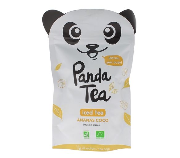 Eistee Detox Ananas & Kokos Panda Tea - 28 Beutel