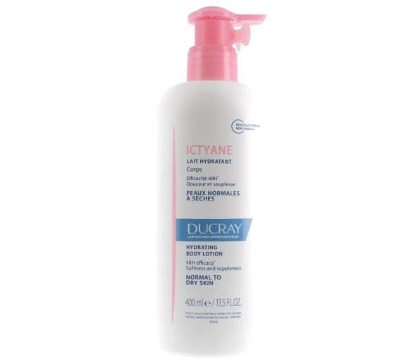 Ictyane Feuchtigkeitsmilch für den Körper Ducray - Pumpflasche mit 400 ml - image 1