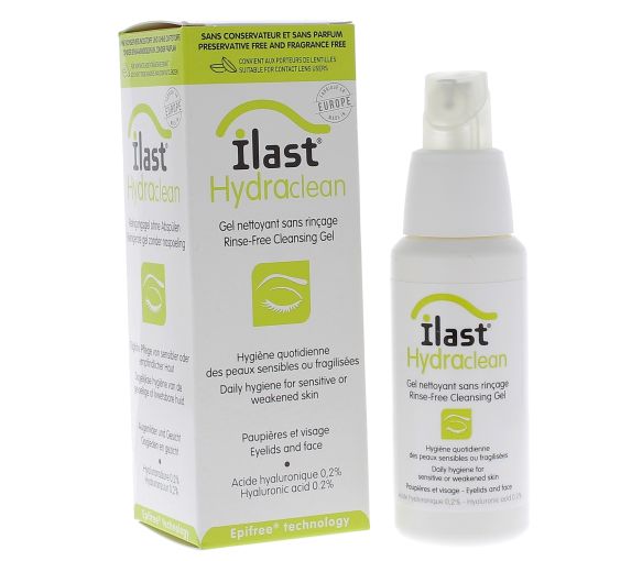 Ilast Hydraclean Gel zur Reinigung der Augenlider - Flasche mit 50 ml - image 1