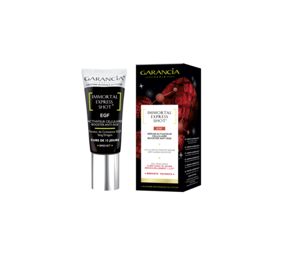 Immortal Express Shot EGF Zellaktivator Anti-Aging Booster Garancia - Tube mit 15 ml