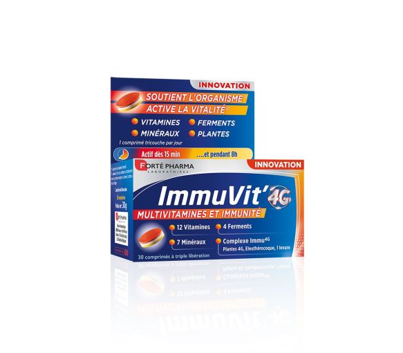 ImmuVit'4G Forte Pharma - Packung mit 30 Tabletten