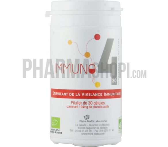 Immuno 4 Immunabwehr-Stimulator - Packung mit 30 Kapseln