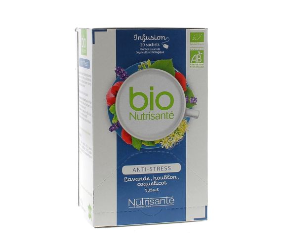 Infusion Anti-Stress BIO Nutrisanté - 20 Beutel