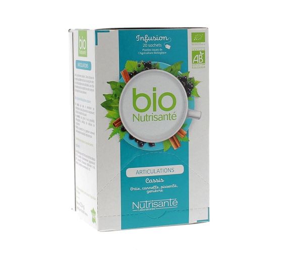 Infusion Wohlbefinden Gelenke BIO Nutrisanté - 20 Beutel