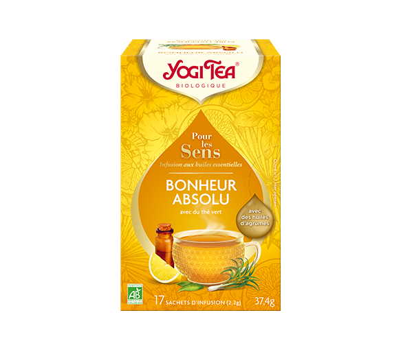 Infusion Glückseligkeit Absolut Yogi Tea - Schachtel mit 17 Beuteln - image 1