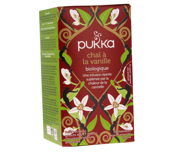 Bio Vanille Chai Tee Pukka - 20 Beutel Box