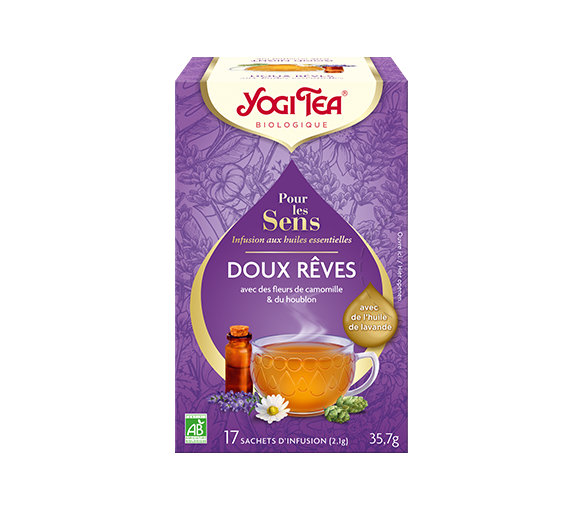 Infusion Sanfte Träume Yogi Tea - Schachtel mit 17 Beuteln