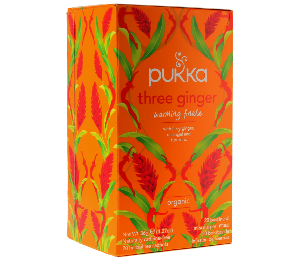 Bio Ingwer-Dreifach-Infusion Pukka - Box mit 20 Beuteln - image 1