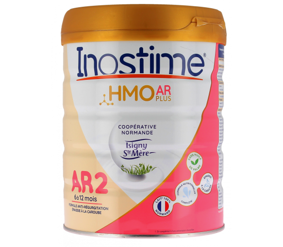 Inostime AR 2 HMO Milch 6 bis 12 Monate Biostime - Dose mit 800g