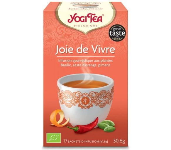 Freude am Leben BIO Yogi Tea - Box mit 17 Beuteln