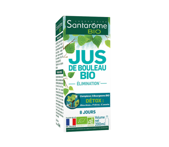 Bio-Birkenwasser Santarome - 200 ml Flasche