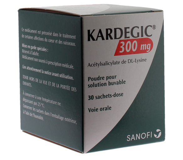 Kardegic 300 mg Pulver zur Herstellung einer Lösung zum Trinken - Packung mit 30 Beuteln - image 1