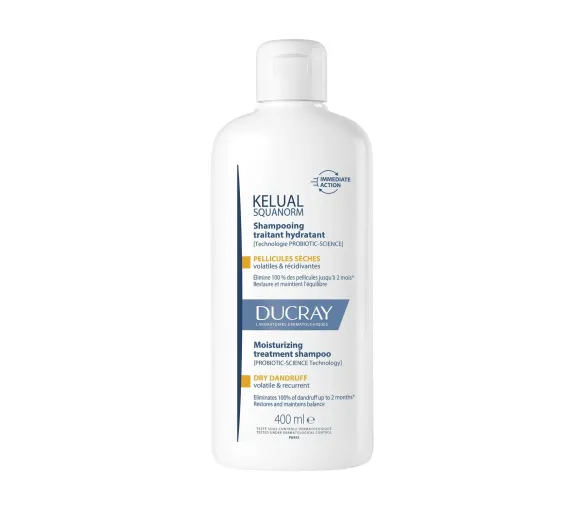 Kelual Squanorm Schuppen-Shampoo Ducray - Flasche mit 400ml