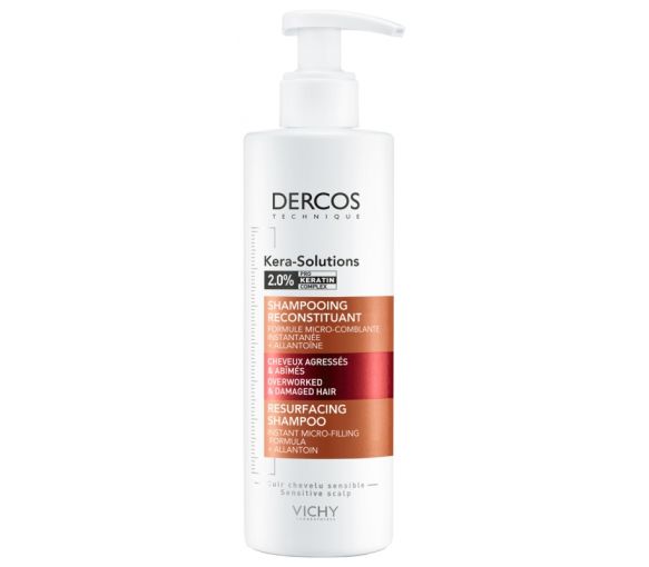 Kera-Solutions Reconstructing Shampoo Vichy Dercos - Pump bottle of 250 ml