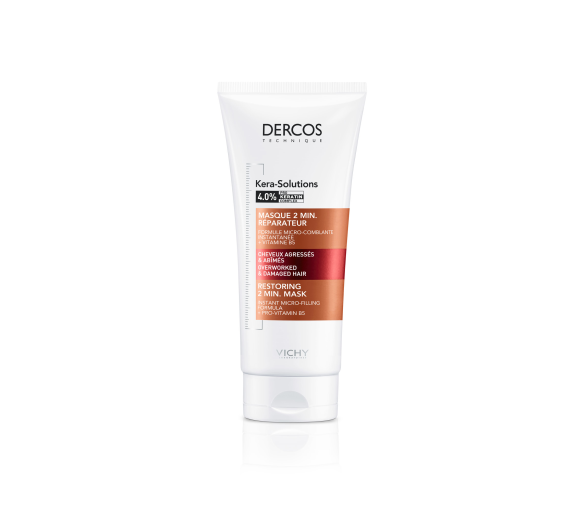 Kera-Solutions Maske 2 Min. reparierend Vichy Dercos - Tube mit 200 ml - image 1