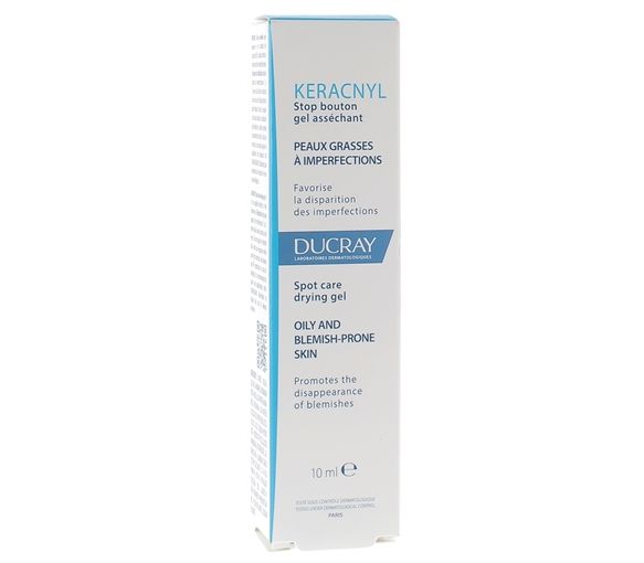 Keracnyl Stop Pickel Gel austrocknend Ducray - Tube mit 10 ml - image 1