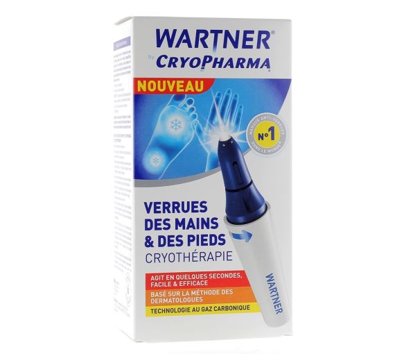 Wartner Warzen-Set für Hände und Füße - 1 Applikatorstift mit 14 ml