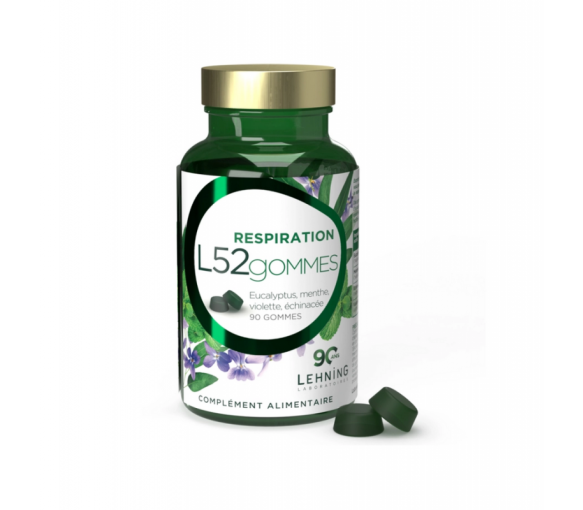 L52Gummis Atmung Lehning - Dose mit 90 Gummis