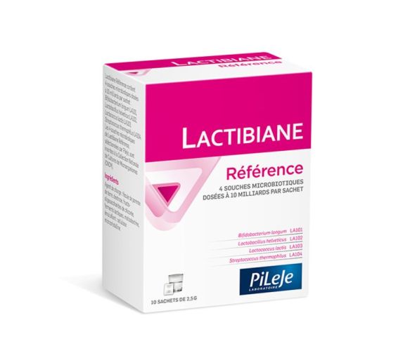 Lactibiane Referenz Pileje - Packung mit 10 Beuteln zu je 2,5 g