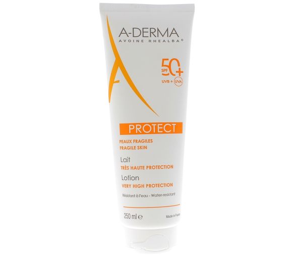 Lait Protect Sehr hoher Schutz SPF 50+ A-Derma - Tube mit 250 ml - image 1