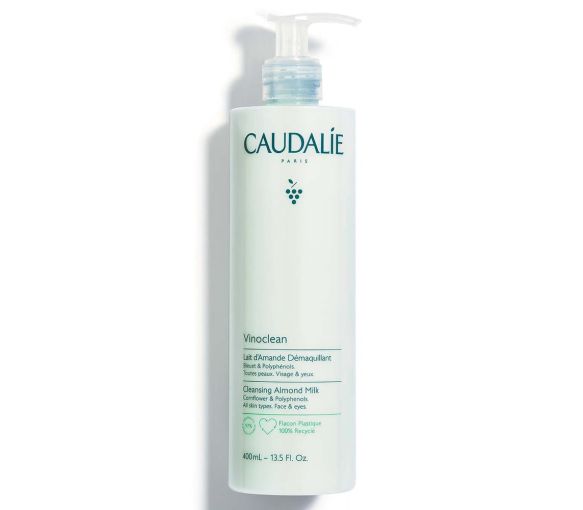 Mandelmilch Make-up Entferner Vinoclean Caudalie - Pumpflasche mit 400 ml