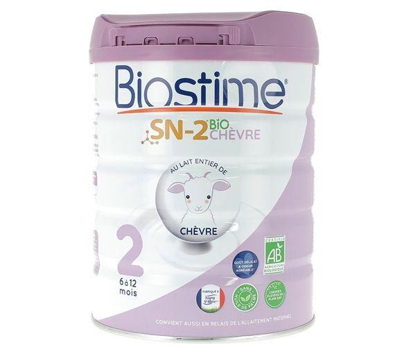 Ziegenmilchpulver SN-2 2. Alter bio Biostime - Dose mit 800g