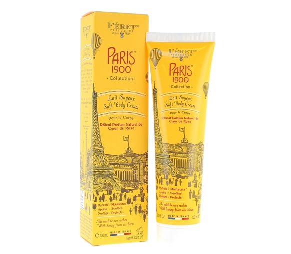 Seidige Körpermilch mit Honig Féret Parfumeur - Tube mit 100 ml