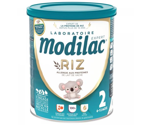Reisdrinkpulver 2. Alter 6-12 Monate Modilac Expert - Dose mit 800 g