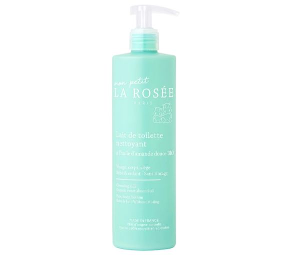 Reinigende Baby-Waschlotion La Rosée - Pumpflasche mit 400 ml